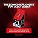Aquatop Internal Sponge Filter for Aquariums – for Tanks Up to 10 Gallons – Easy to Clean & Maintain – Economical, Durable, Long-Lasting Filtration - CAF-10 - Pack of 2