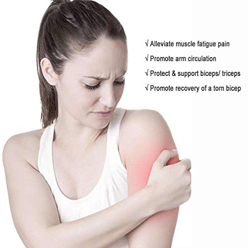 Luwint Thin And Light Upper Arm Sleeve – Biceps/Triceps Tendon Brace Support For Workout, Cycle, Basketball, Volleyball, 1 Pair (Xl) #TOP1