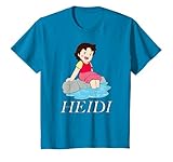 Produit officiel STUDIO 100 HEROES of Childhood pour femmes, enfants et hommes. Cadeau parfait pour les fans de Heidi sur l'eau Série télévisée de dessins animés Logo. Idéal pour la fête des mères, la fête des pères, un anniversaire ou Noël