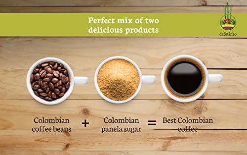 Cafetinto Organic Instant Coffee Cubes 9 Pieces | Colombian Coffee & All Natural Panela Coffee Cubes | Naturally Sourced | Provides Natural Nutrients, Vitamins & Minerals #TOP2