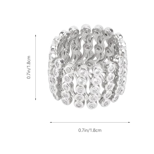 Bracelet bague double usage résistant à l'usure et aux rayures