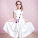 Imagen de 2PCS Bolso de mano para niñas pequeñas con gafas de sol para niños HSYWSH-bolso de mano morado para niños