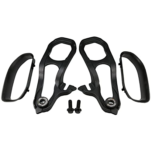 Gangmu Tec Pair Of Front Tow Hooks, Left & Right Set, Replacement For 2019-2021 Dodge Ram 1500 Dt, Part Number 68272944Ab 68272945Ab (Black) #TOP1
