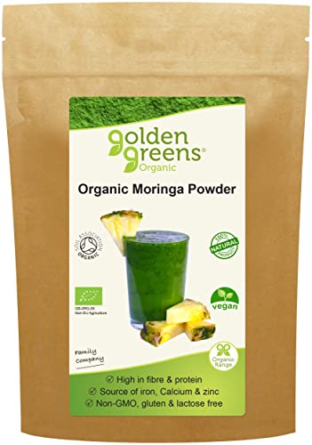 Golden Greens Organic Organic Moringa Powder 200g (Pack of 1)