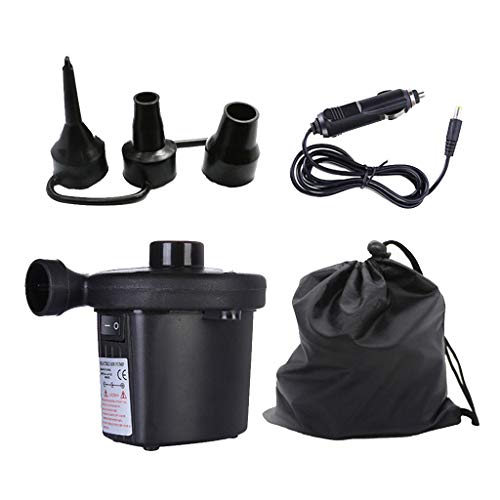 YIJU Carro Portátil Bomba de Ar Elétrico Compressor Colchão Inflator Pneu Deflator