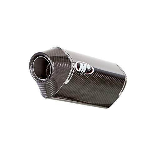 M4 16-20 Kawasaki ZX-10R Street Slayer Slip-On Exhaust - Carbon Canister