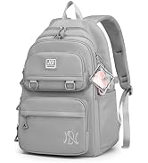 Mochila Feminina Bolsa Escolar Impermeável Para Notebook 15,6 Polegadas- Mochila Casual Grande de...