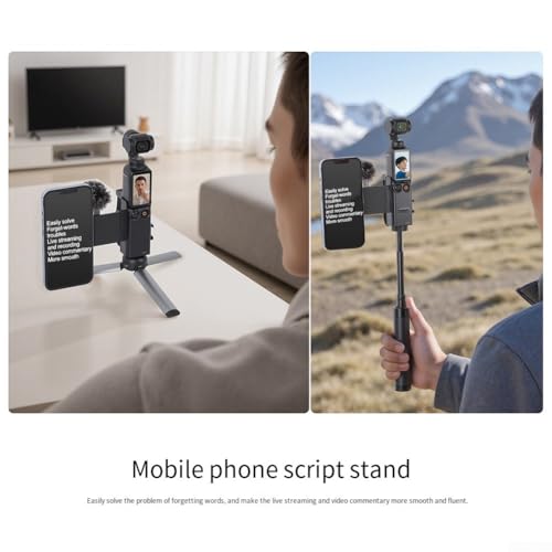 Sangle d'extension pour DJI Osmo Pocket 3 avec double support griffe noir - 7