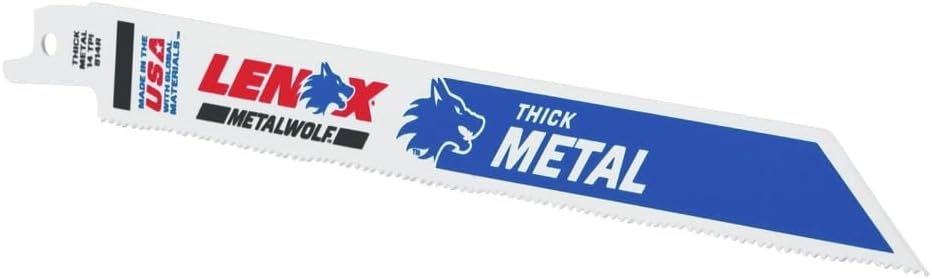 Lenox 1855567 (25/Pack) 8 in. x 3/4 in. x 0.035 in. 14 TPI Reciprocating Saw Blade