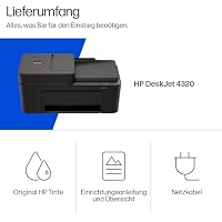 HP DeskJet 4320 Multifunktionsdrucker, 3 Monate gratis drucken Instant Ink inklusive, Drucker, Kopierer, Scanner, WLAN, Automatischer Vorlageneinzug, Tinte: 308/308e – Ansicht 7
