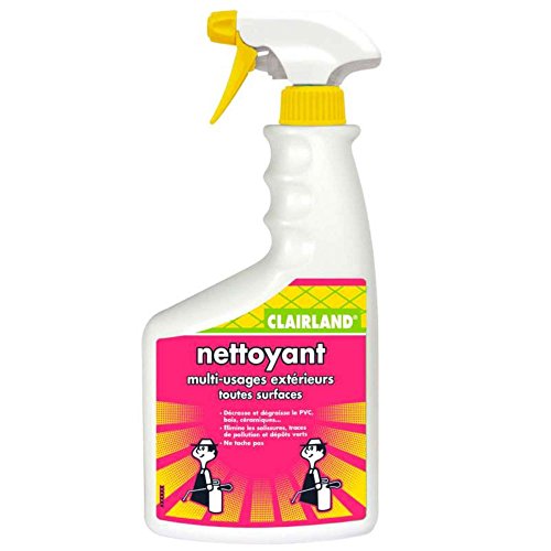 CLAIRLAND Pulvérisateur Nettoyant multi-usages Extérieurs Toutes surfaces, Prêt à l'emploi, Dose d’emploi : 750 ml/10m², 750 ml, CLAIRDETER750 Cover