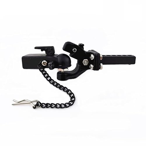 1/10 RC Alloy RC Metal Hitch Trailer Hook for Axial SCX10 90046 90047 for TRX4 RC Car Crawler