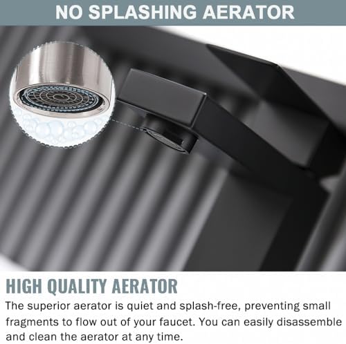 Upgrade Your Bathroom with Matte Black Faucet