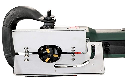 Image of Metabo 3 /8-Inch Metal Beveling Tool, 12,500 RPM, 13.0 AMP w /Brake, Non-Lock Paddle, Electronics, KFMPB 15-10 F, 601755620, Green