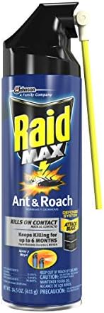 Raid Max Ant and Roach Spray (14.5 OZ,Pack - 1)