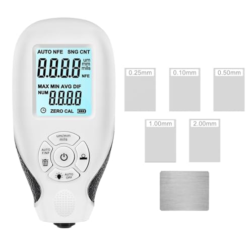 Medidor de Espessura Digital De Tinta Automotiva Espessura do Filme Para Pintura De Carro