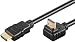 Produktbild Goobay 31916 HDMI High Speed Kabel 1.4, 90 Grad gewinkelt mit Ethernet, 4K, Full-HD, 3D, HDMI Stecker > HDMI Stecker, 1,5 Meter
