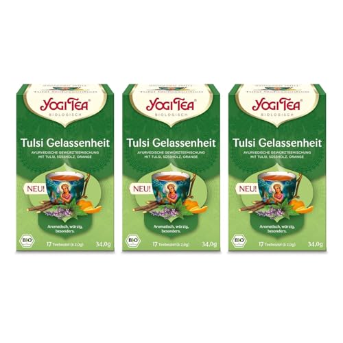 Yogi Tea Tulsi Gelassenheit 3x17 Beutel (51 Teebeutel)