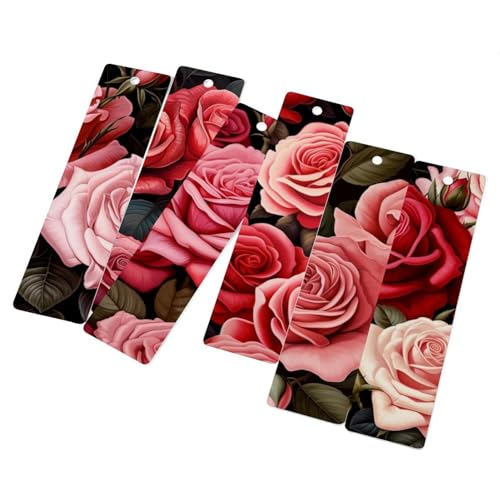 Marque-pages en métal rose idéal pour vos moments de lecture détente