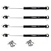 DerBlue 4 Pcs 200N/45lb Gas Strut Lift Support Cabinet Door Lift Pneumatic Support