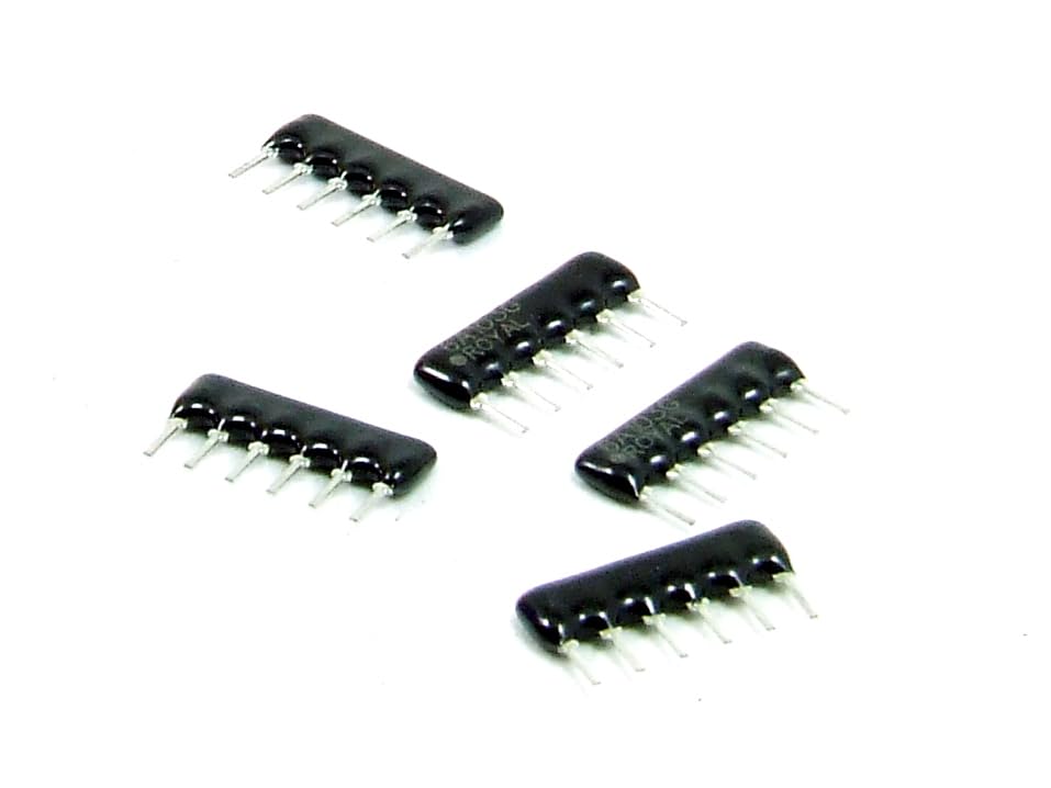 POPESQ® 5 piezas x Resistencia Red 10K 3/6 0.125W #A6078