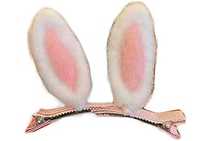 Easter Bunny Hair Clips: Perfect Accessory for Little Princesses