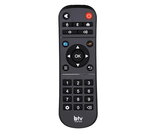 TV BOX BTVS E13, Preta, ORIGINAL