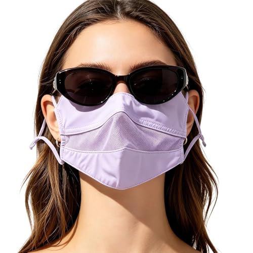 Protección Facial - Transpirable UPF 50 Protección Solar - Protección Facial para Correr | Para Piscina Viajes Senderismo Montañismo Viajes Diarios Trabajo Ropa Casual Deportes al Aire Libre Ciclismo