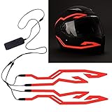 led motorcycle headlights for sale 【Seguridad del conductor】la barra de luz intermitente del casco se puede utilizar como una linterna unida al casco de la motocicleta para garantizar el efecto de advertencia. Muy obvio, especialmente con niebla, lluvia o nieve, o de noche o en un ambiente oscuro. Las luces brillantes son particularmente llamativas en la carretera para garantizar su seguridad.
