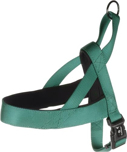 Flamingo Dog Harness Noors Abbi Dark green L 48cm 55-70cm 25mm, Large - Image 2