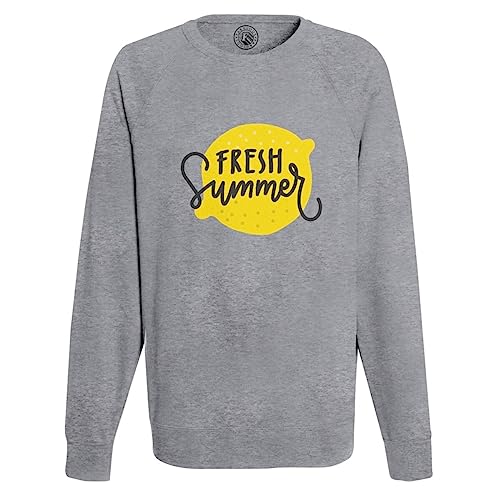 Sweatshirt Homme Fresh Summer imprimé citron vêtement plage et mode été confortable