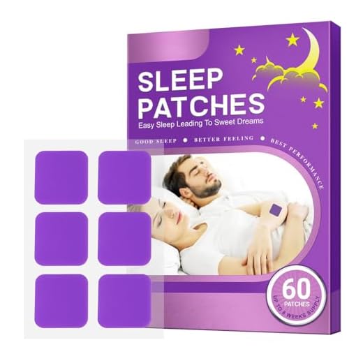 KIRZAX 60 Parches para el Sueño Profundo para Adultos,Parches para el Sueño, Parches Totalmente Naturales para Promover el Sueño Profundo, Parche para Mejorar la Calidad del Sueño, Ayuda a Dormir