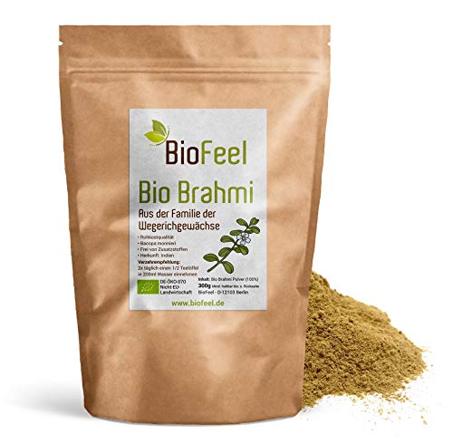 Preisvergleich Produktbild BioFeel - BIO Brahmi Pulver, 300g