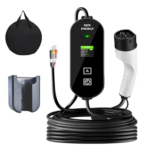 Stazione di ricarica per da auto elettriche da 5 m 7 kW 32 A stazione di tipo 2 con staffa per e borsa 10 milioni