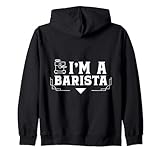 Photo Gallery sono un barista caffettiera caffè baristi espresso felpa con cappuccio Photo Gallery sono un barista caffettiera caffè baristi espresso felpa con cappuccio