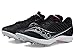 Saucony Men's Velocity Distance, Mid Distance Track Spike, Black/Vizi, 12