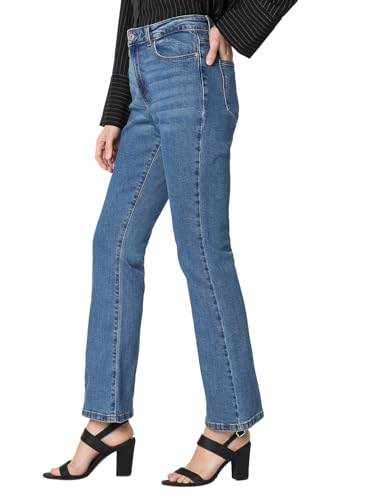 Image of VERO MODA Women's Relaxed Fit High Rise Jeans