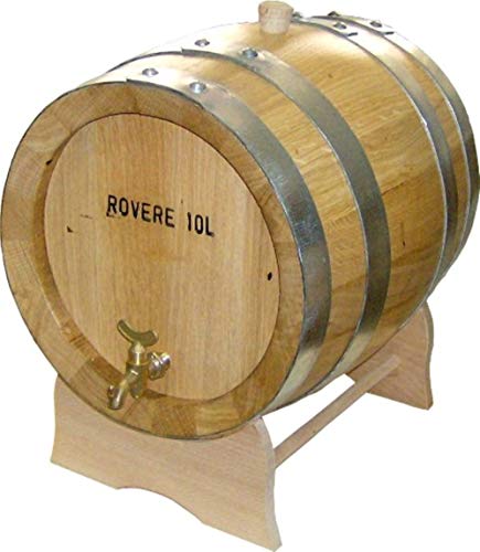 Fût en Chêne de 10 litres avec épaisseur lattes de 2,7 cm Cover