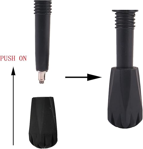 Miniatura 9 de Accesorios para bastones de senderismo, extra gruesos y resistentes al desgaste, soporte de nieve para bastones de senderismo para todos los