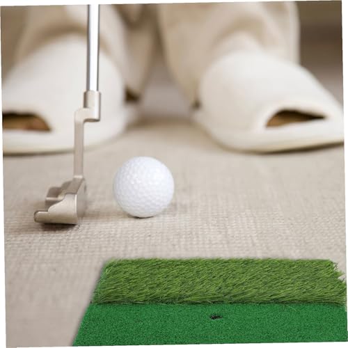 Tapis entraînement de golf multifonctionnel avec base pliable de swing