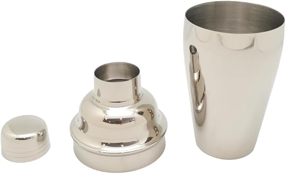 Perlotus 550 CC Steel Cocktail Shaker Mixer Professional Quality