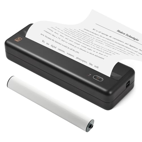 Imprimante portable A4 thermique sans fil HUIOP MT810 pour imprimer sans cartouche