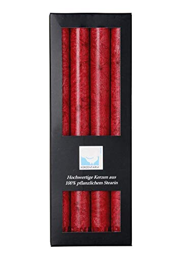 Kerzerman Bougies cylindriques pour chandelier rouge, 1 Cover
