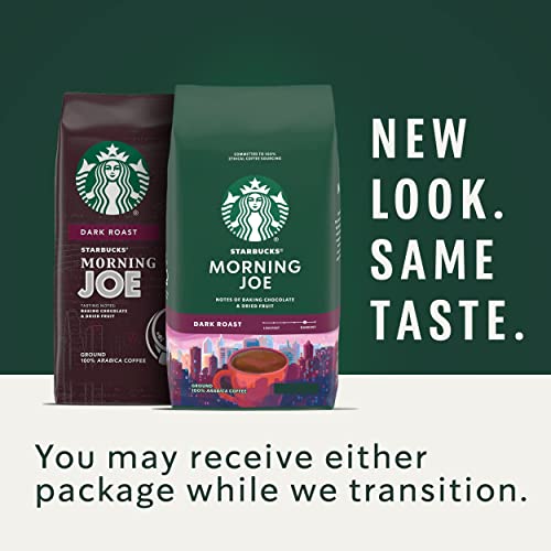 Starbucks Morning Joe Gold Coast Dark Roast Ground Coffee, 12 Ounce (Pack of 6) Starbucks Morning Joe Gold Coast Dark Roast Ground Coffee, 12 Ounce (Pack of 6)