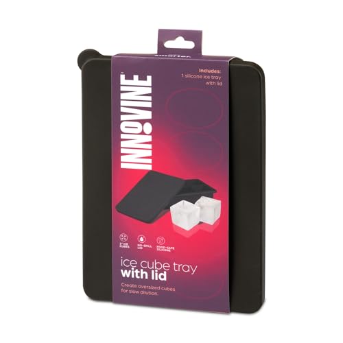 Molde de silicona para cubos de hielo con tapa, gris miniatura 6