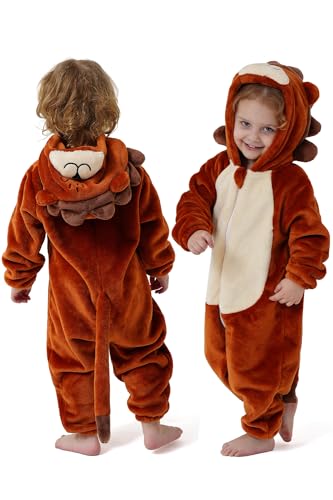 DILUFUN Baby Toddler Lion Onesie...