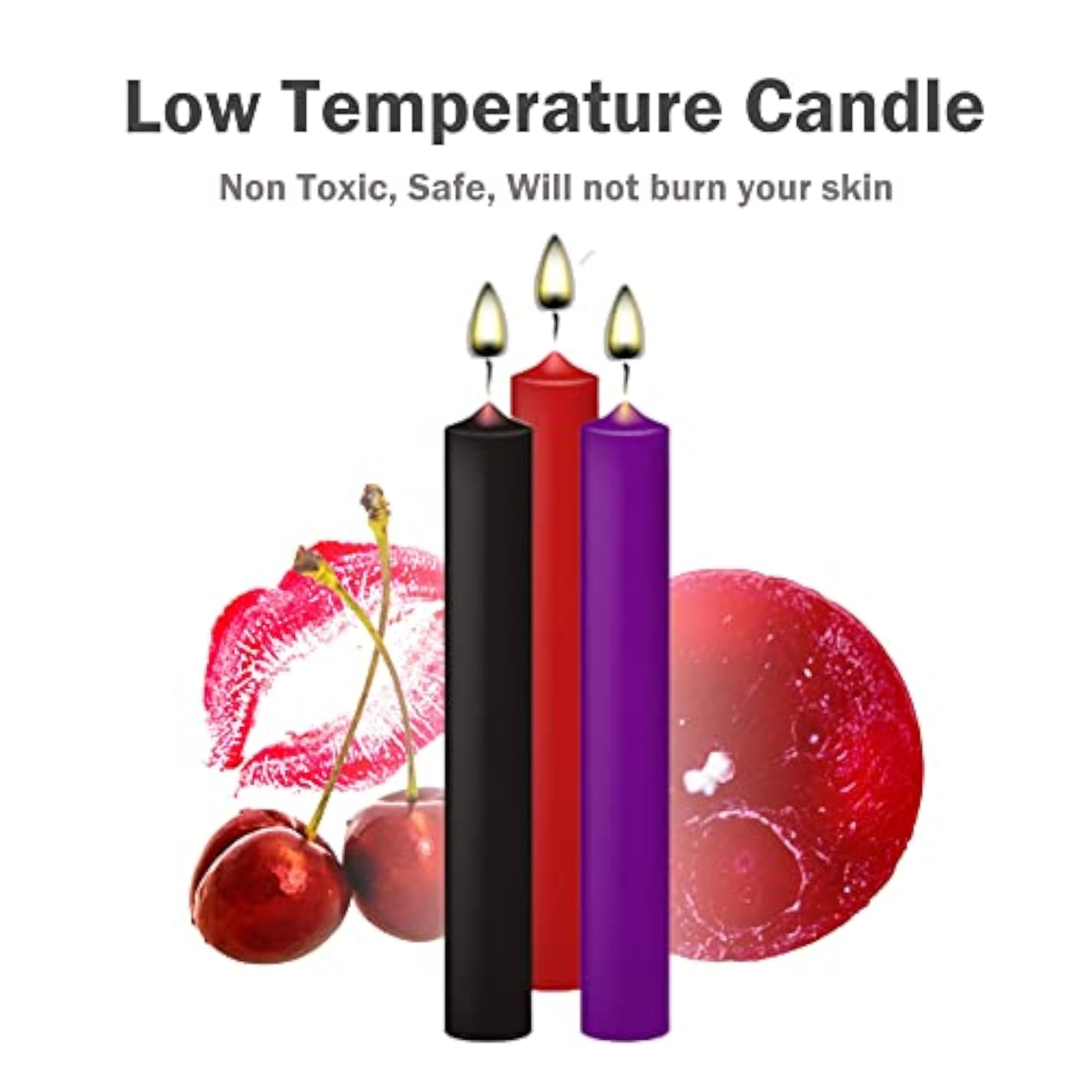 Low Temperature Wax Play Candles for Lovers