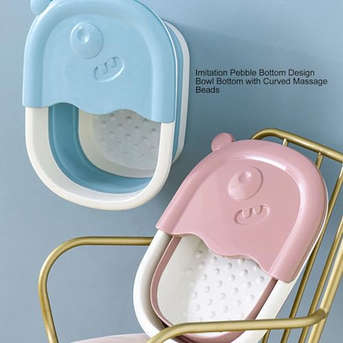 Lavabo de pies plegable con masaje y asa miniatura 4