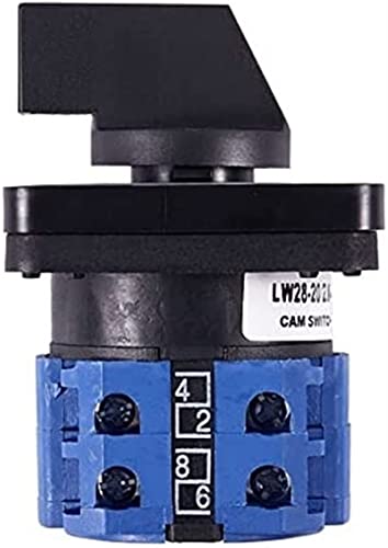 Commutateur de commande 20A anti-surchauffe pour circuit triphasé - 6