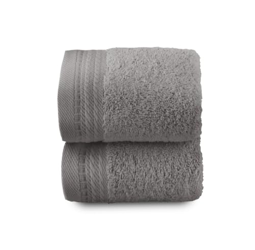 Top Towel - Premium - Asciugamani da bagno - 2 asciugamani viso o bidet - 100% Cotone - 600 Grammi